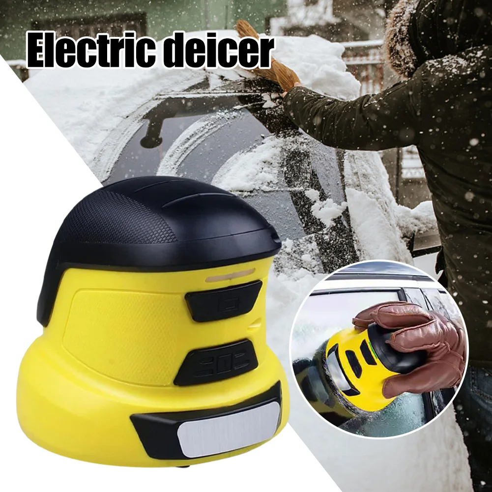 

Electric Ice Scraper For Car Windshield USB Rechargeable Handheld Snow Scraper Remover Non-Scratch Defrost Glass Cleaning Tool