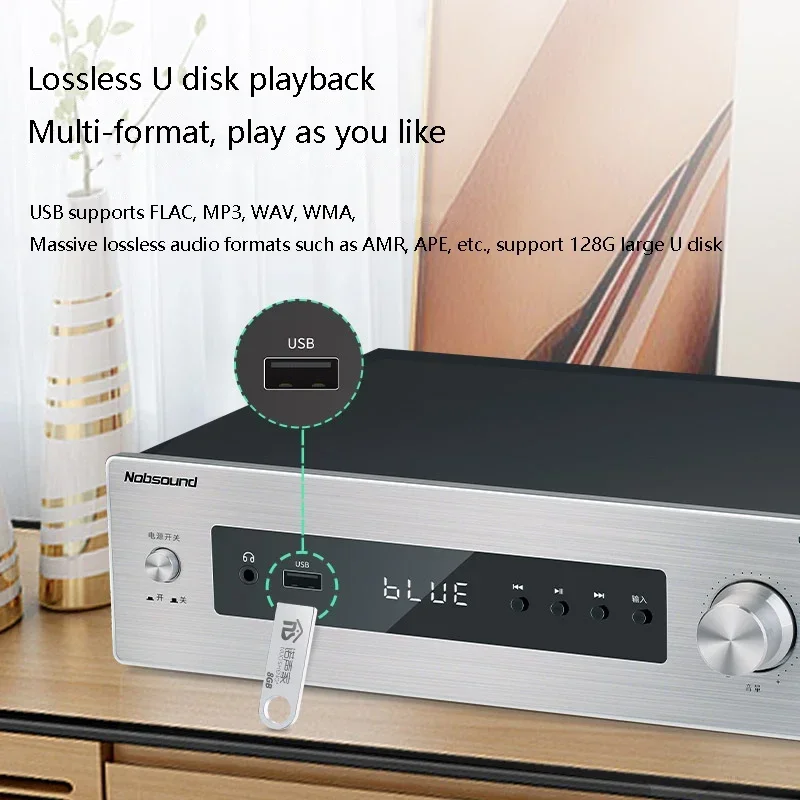 HIFI цифровой аудиодекодер Bluetooth 5 0 APTXHD Формат без потерь Bluetooth-приемник USB