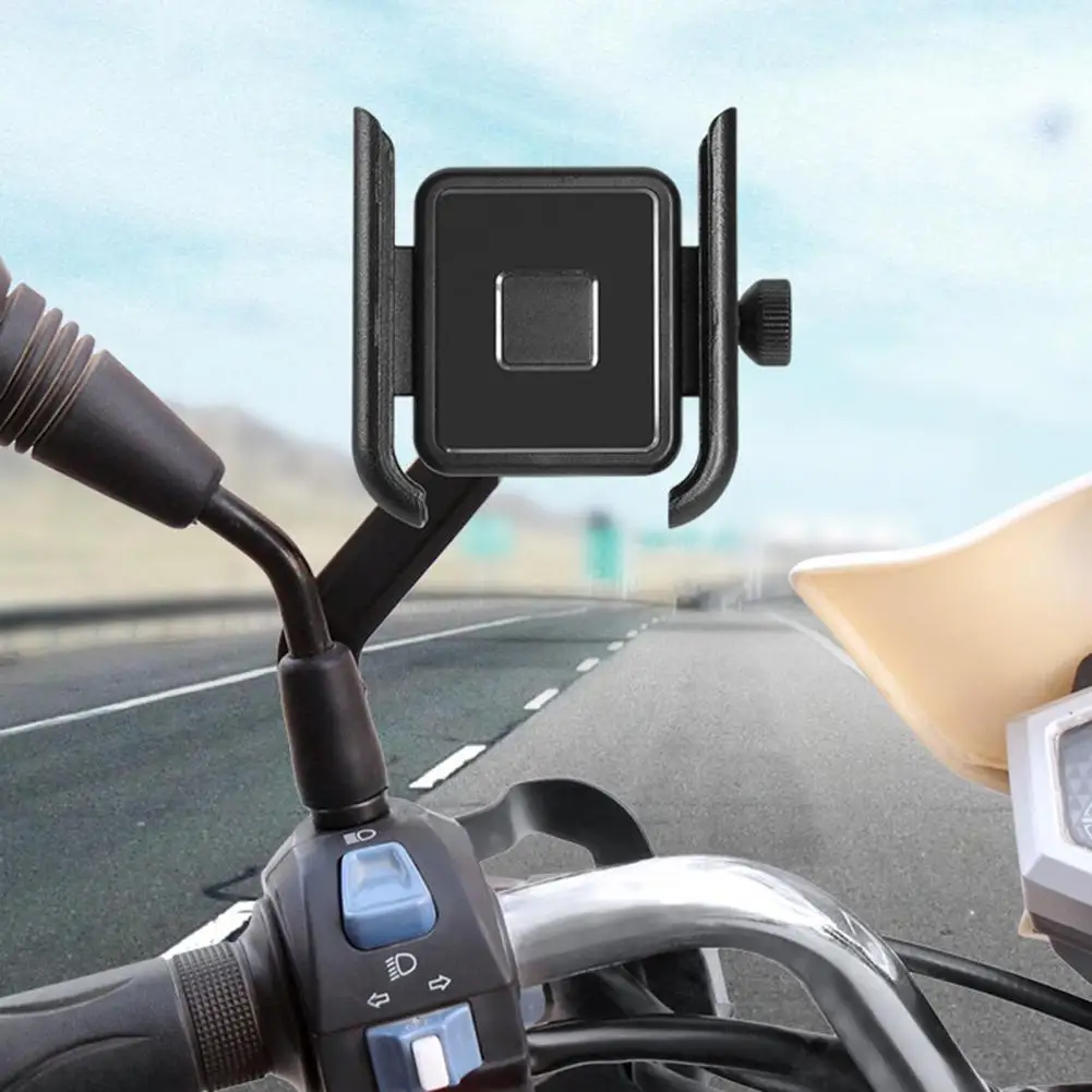 

Creative Phone Stand Compact Phone Bracket Durable Bike Motorcycle Phone Holder Easy Installation