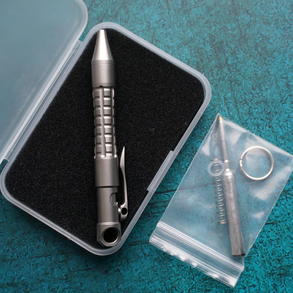 

Mancope титановая шариковая ручка Grey