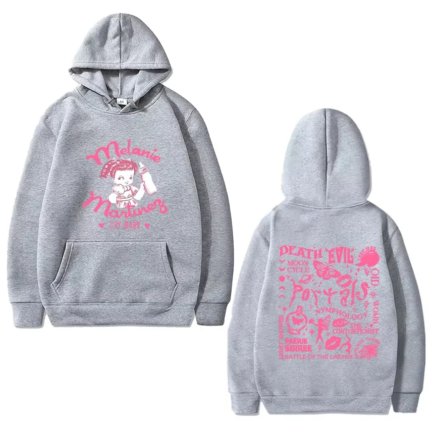 Толстовка певица меланин Мартинез с принтом плакша малыша 2024 для мужчин и женщин