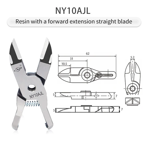 Пневматические пневматические кусачки GT-NY10, ножницы, пневматические ножницы для автоматизации, резак для еды NY10AJ NY10AJL