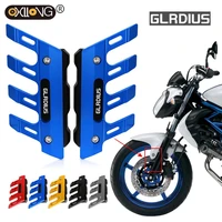 for suzuki sfv650 gladius motorcycle mudguard front fork protector guard block front fender anti fall slider accessories