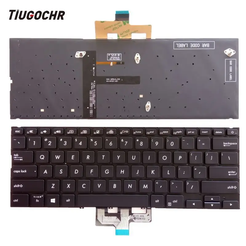 

Клавиатура с американской подсветкой для Asus ZenBook UX433 UX433FA UX433FN UX433FQ UX433FAC FAW