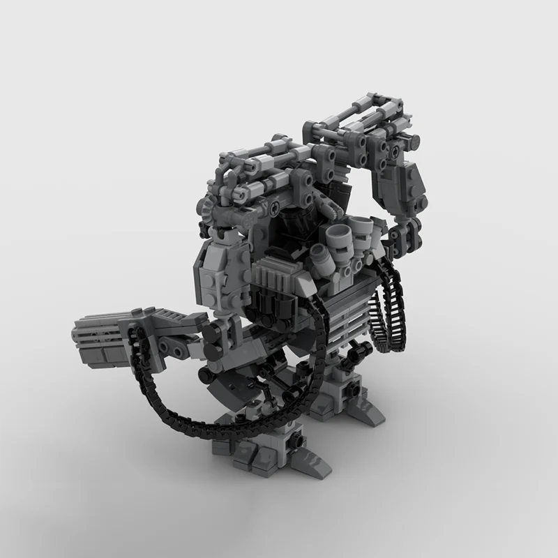 713 шт. Moc Robot Matrix APU Классические научно-фантастические фильмы Бронированные