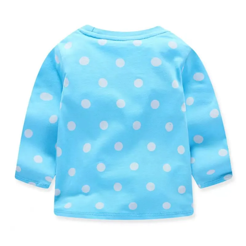 Футболка с длинным рукавом для девочек 2-7 лет |