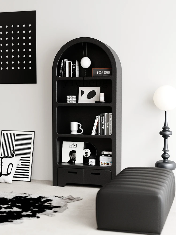 Xl кремовый стильный стеллаж для хранения