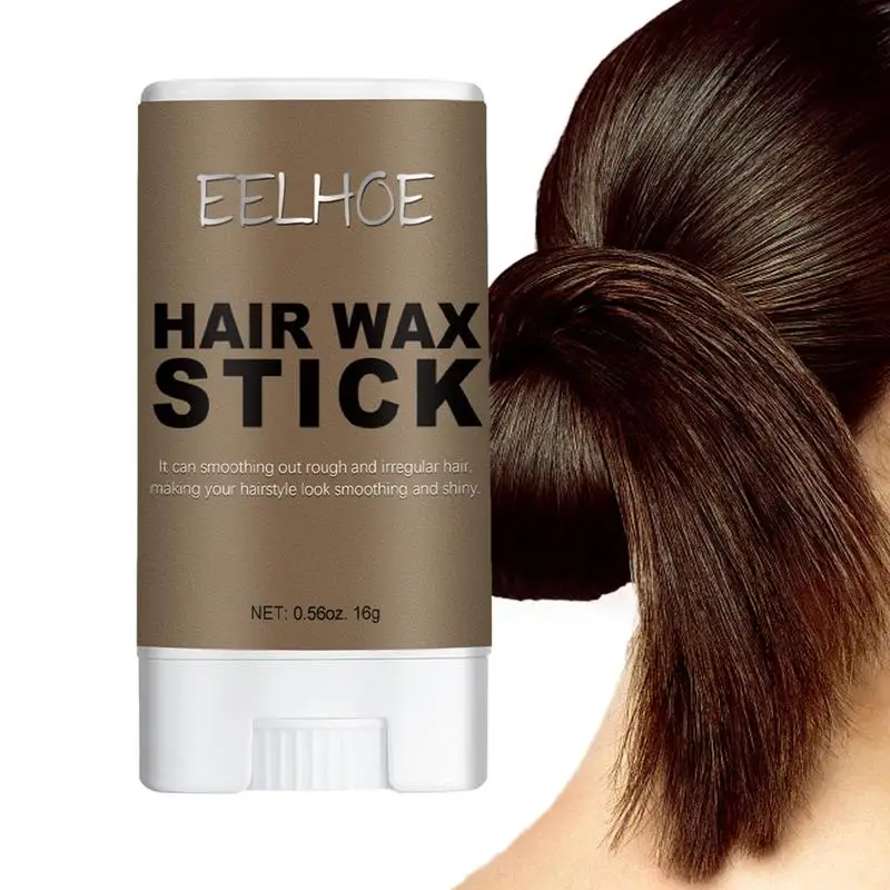 

16g Hair Wax Stick Prevent Frizz Arrange Loose Smooth Cream Fast Greasy Nourish Hair Waxes Stick Natural Styling