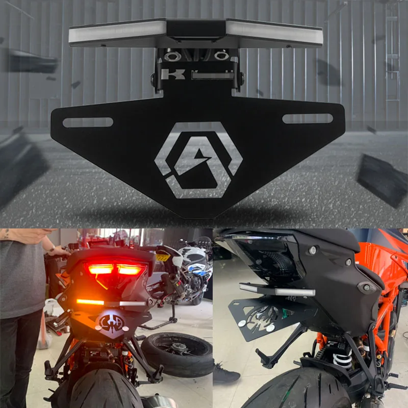 

Задний фонарь для мотоцикла KTM 1290 DUKE 1290 DUKE 2020, Тормозные Сигналы поворота, встроенный СВЕТОДИОДНЫЙ кронштейн для номерного знака