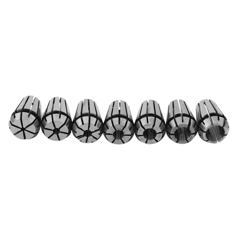 

14Pcs 1-7Mm ER11 Spring Collet For CNC Workholding Engraving & Milling Lathe Tool