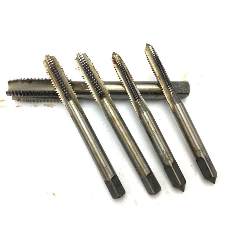 

10 шт. кран с тонкой резьбой, станок из быстрорежущей стали, кран M1.6M2.6m3.5m5m6m8m10M14M16X1.5X1.25X1