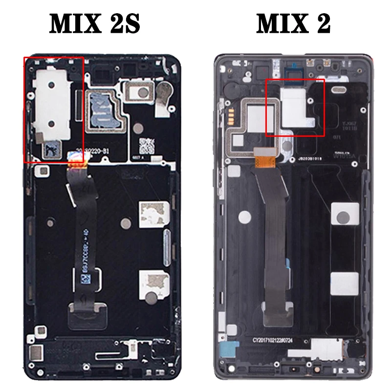 5 99 &quotОригинальный сенсорный экран для Xiaomi Mi Mix 2 2s Mix2 Mix2s дигитайзер в сборе Замена