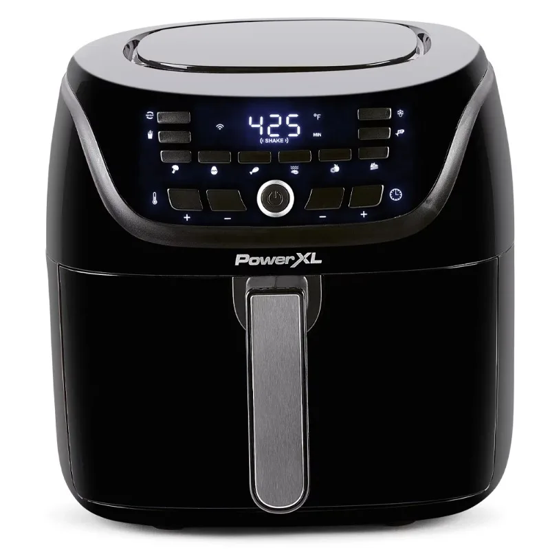 

Air Fryer SmartTech with Recipe App, 8-QT Large Air Fryer Oven Combo with 10 Presets