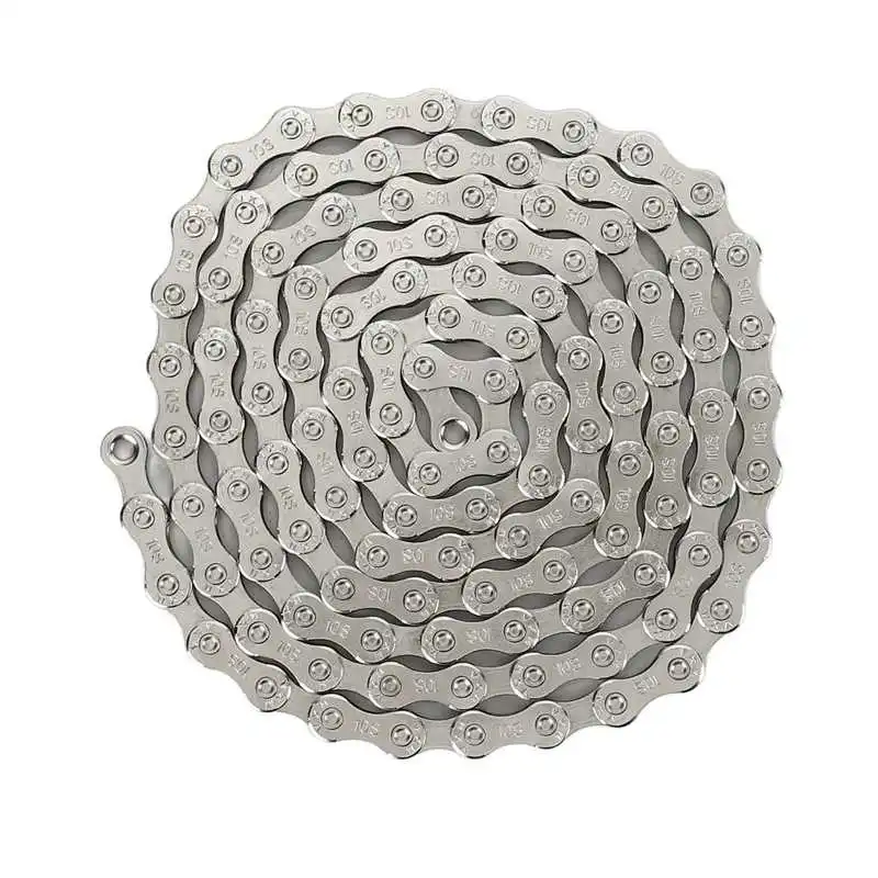 

Цепь для горного велосипеда, цепь с переменной скоростью из углеродистой стали, высокая жесткость для дорожного велосипеда