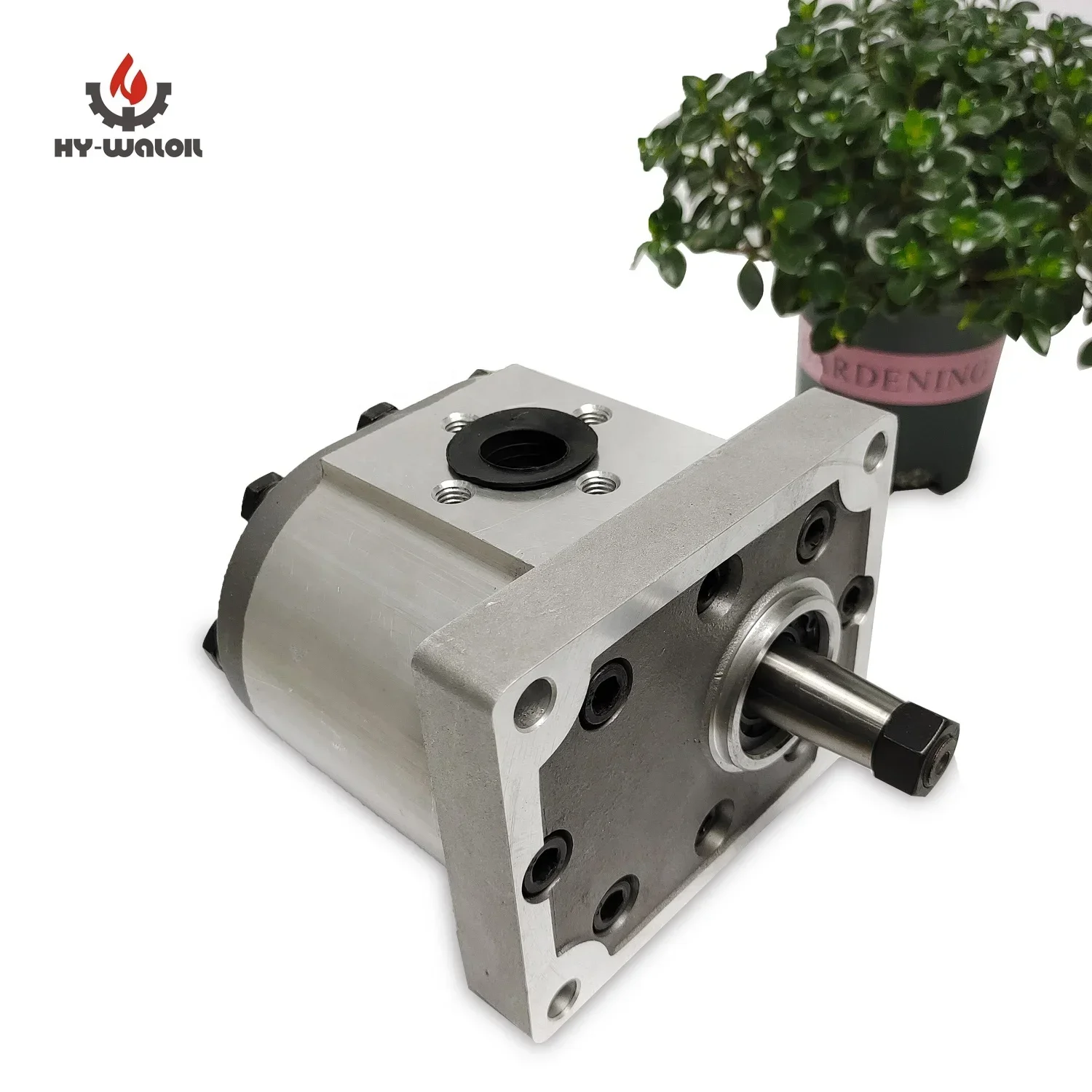 Фото Гидравлический шестеренчатый насос Hy-waloil High Pressure Hydraulic Gear Pump Side Plate 20 для экскаватора, 160 бар, 16 л/мин, 11,0 мл/об, 15*12*18 №5