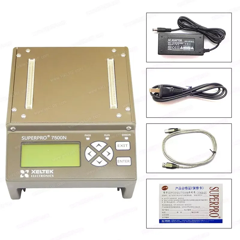 

USB2.0 Interfaced Ultra-high Speed Stand-alone Universal Device Programmer Standalone 4chips Superpro 7500N
