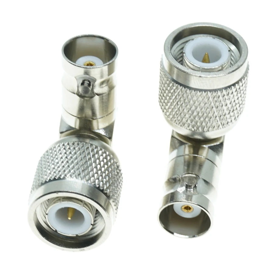 

1 шт. штекер TNC к гнездовому разъему BNC прямоугольный радиочастотный разъем коаксиальный адаптер