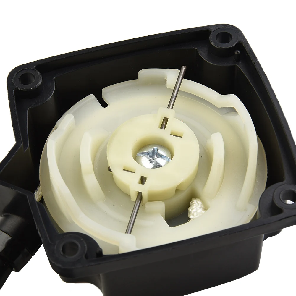 

1pc Recoil Pull Starter For Brush Cutter Strimmer Hedge Trimmer Brush Cutter Black Rebound Pull-starter Assembly