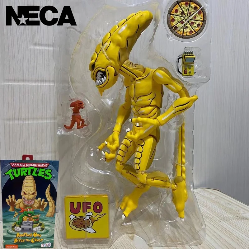 

Authentic Neca54218 Ninja Turtle Animation Edition Lizard Ultimate Pizza Monster 7-inch Action Figure Collection Model Toy