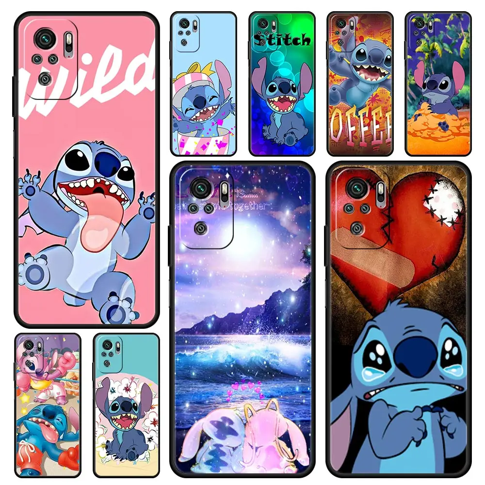 Мягкий силиконовый чехол из ТПУ для Xiaomi Redmi Note 10 11 9 8 Pro 9S 8T 10S 11S 11T 7 Lilo &amp Stitch |
