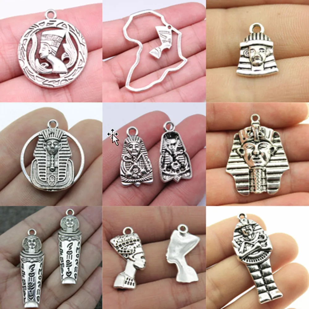 

Ювелирные изделия, компоненты, африканская серия, Древние Египетские фараоны, подвески для браслетов, подвеска