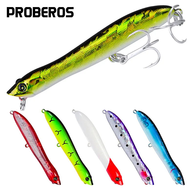 

83,5 мм, 6 г, поплавковая приманка, поверхность водорослей, Поппер, литые воблеры, блесна для морской рыбы, искусственная блесна для форели и окуня