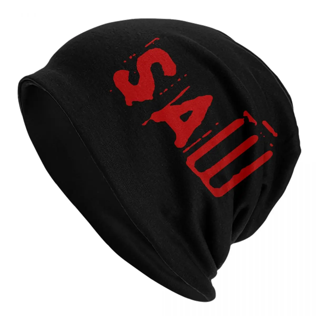 

Saw Movie Logo Horror Bonnet Hat Knit Hat Hip Hop Outdoor Skullies Beanies Hats Men's Women's Summer Dual-use Cap