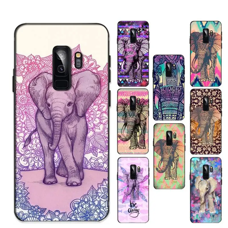 

Cute elephant Phone Case for Redmi 8 9 9A for Samsung J5 J6 Note9 for Huawei NOVA3E Mate20lite cover