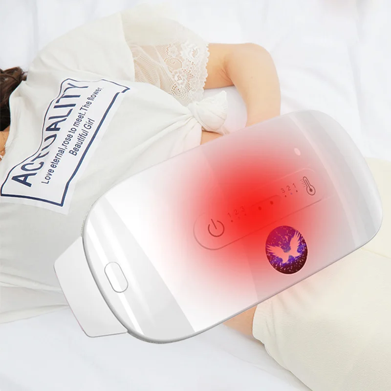 

Heating Pad for Women Girl Belt Electric Uterus Acupoints Vibrating Massage Relieve Menstrual Pain Waist Massage Instrument