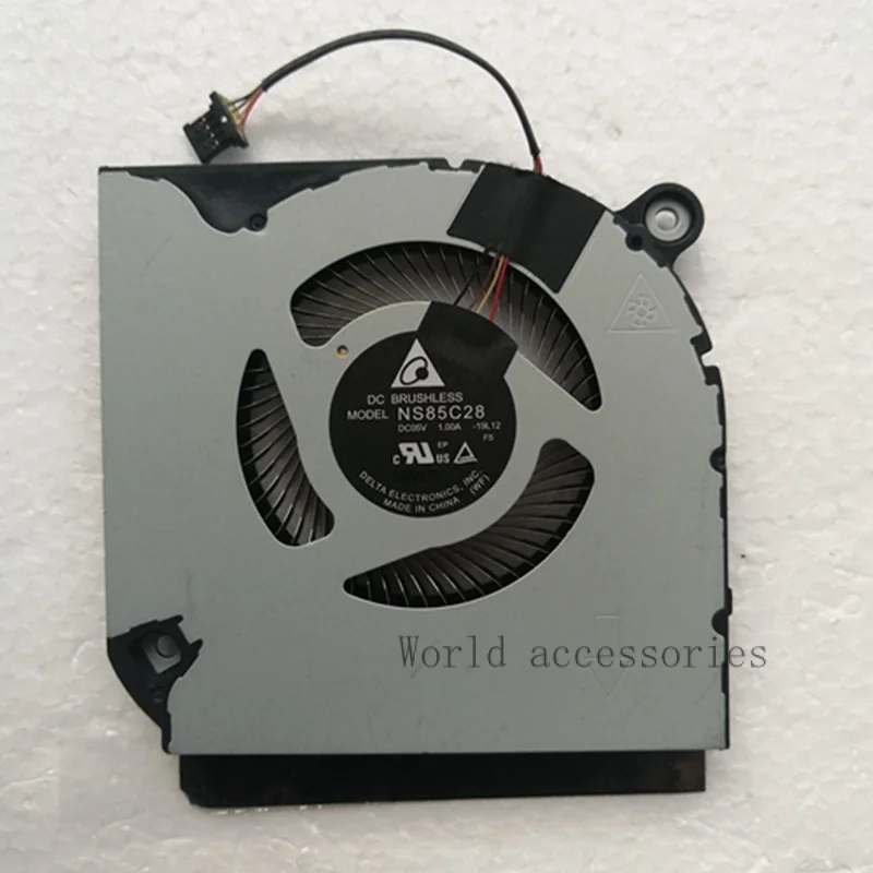

Laptop CPU Cooling Fan DC05V 1.00A NS85C28-18K16 6033B0072301 4Pin metal leaf