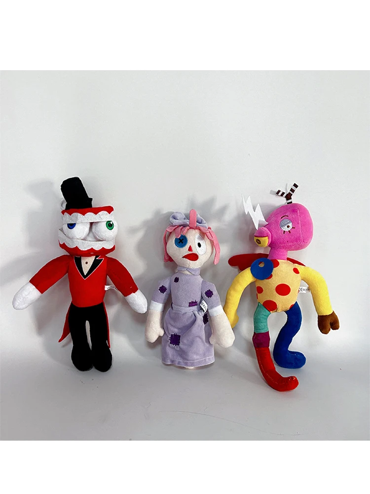 Удивительный цифровой цирковой анимационный клоун плюшевые игрушки-клоуны