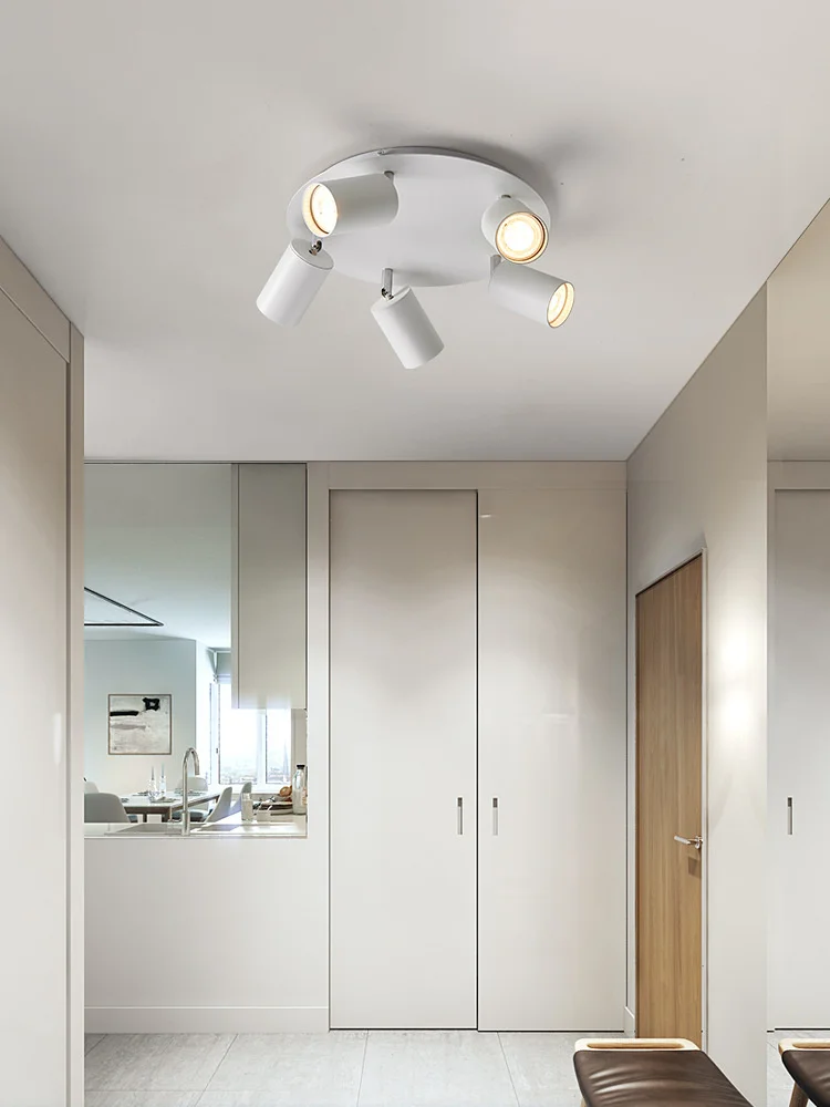 

Современный светодиодный светильник, осветительный прибор, простой потолочный светильник, тканевый потолочный светильник, люстра, потолоч...