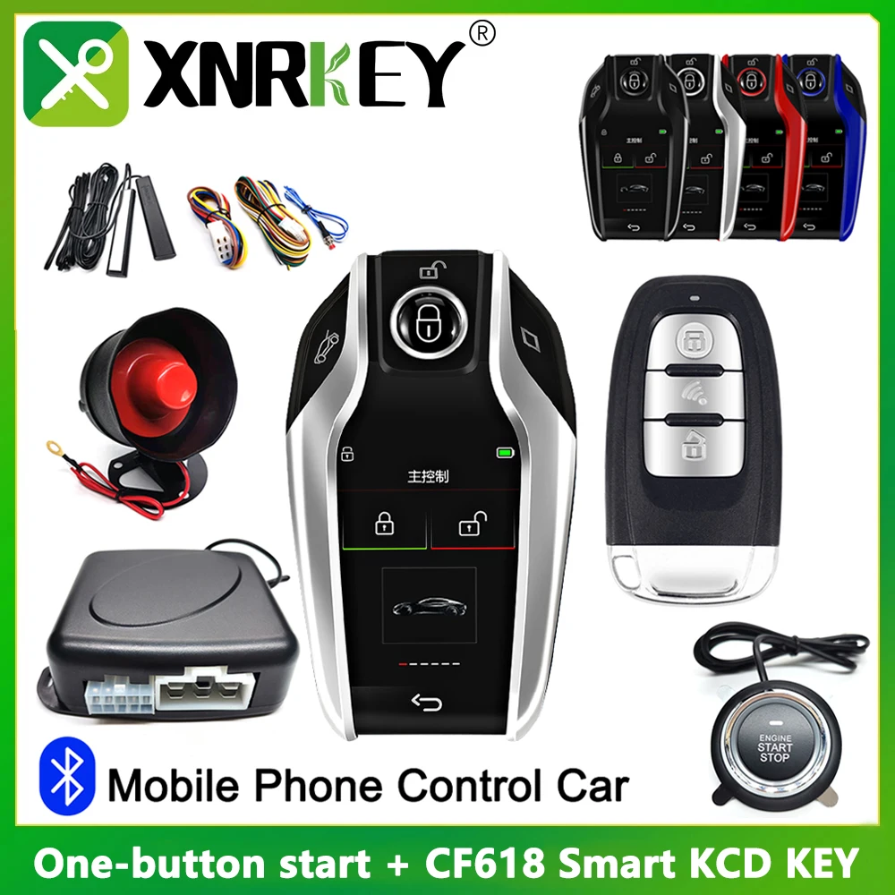 

Система запуска и остановки двигателя XRNKEY, система доступа без ключа, с поддержкой Bluetooth, с управлением через приложение