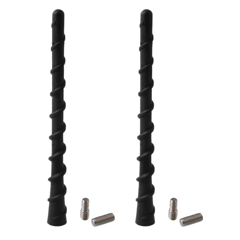 

2X 7 Inch Spiral Direct Replacement Antenna Fit For Chrysler Jeep Dodge Jeep Cherokee Dodge Dart Journey Avenger Durango