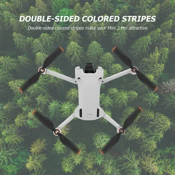 1/2/4 Pairs Propeller Props Blade Replacement Propeller for DJI Mini 3 Pro Light Weight Wing Fans Drone Propeller Motor Cap Kits 5