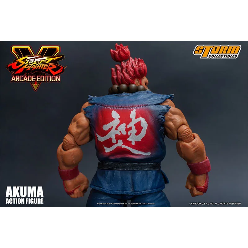 

Оригинальная модель игрушки от Storm Street Fighter V: аркадная серия Akuma (Ностальгический костюм) 1/12, экшн-фигурка, коллекционная игрушка