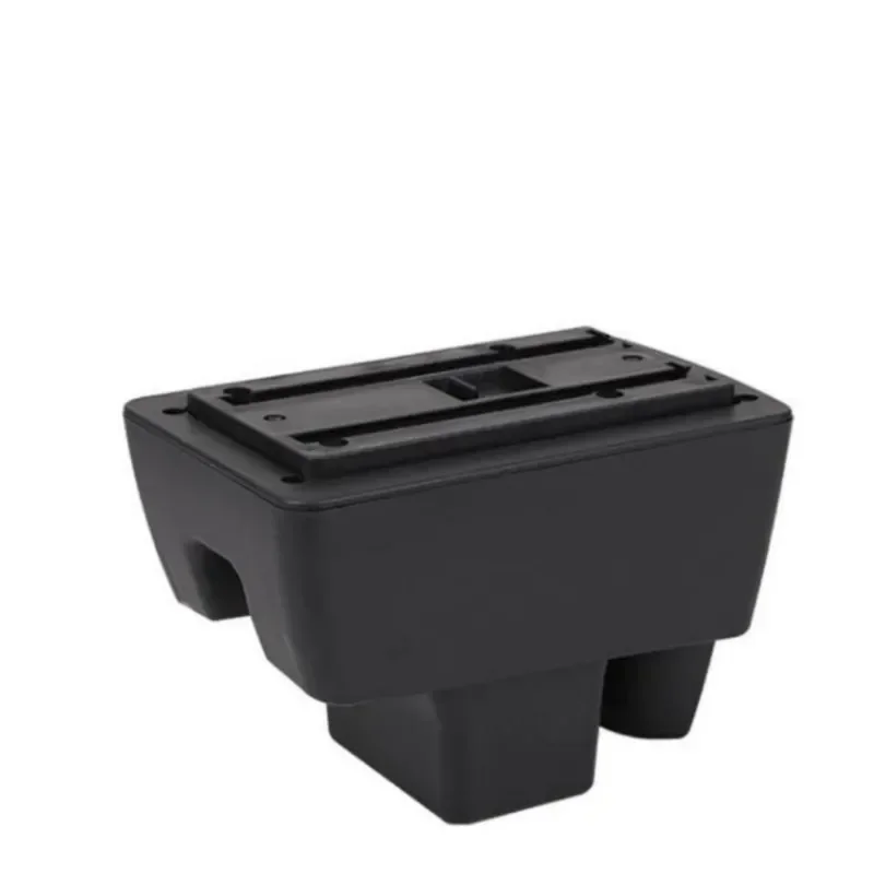 

Автомобильный подлокотник для Skoda RAPID для Volkswagen Polo 2020, кожаный подлокотник, центральная консоль для хранения, USB светодиодный аксессуар