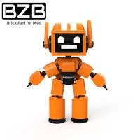bzb moc love death robot k vrc building blocks kit animation bricks creative model kids assemble puzzle diy toys gift