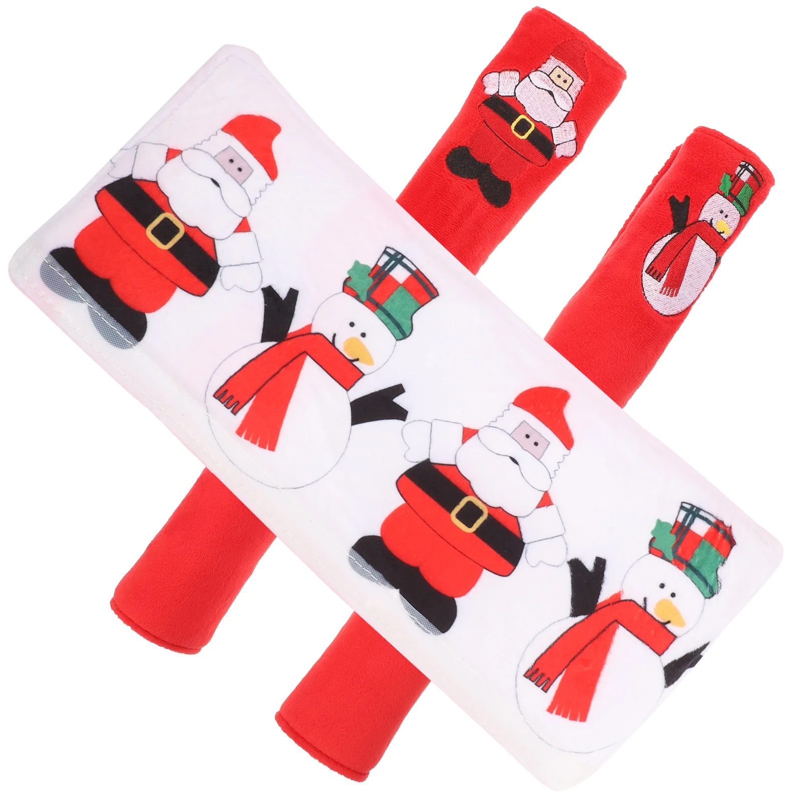 

Handle Covers Refrigerator Cover Fridge Door Christmas Kitchen Appliancedishwasher Santa Oven Microwave Washable Setholiday