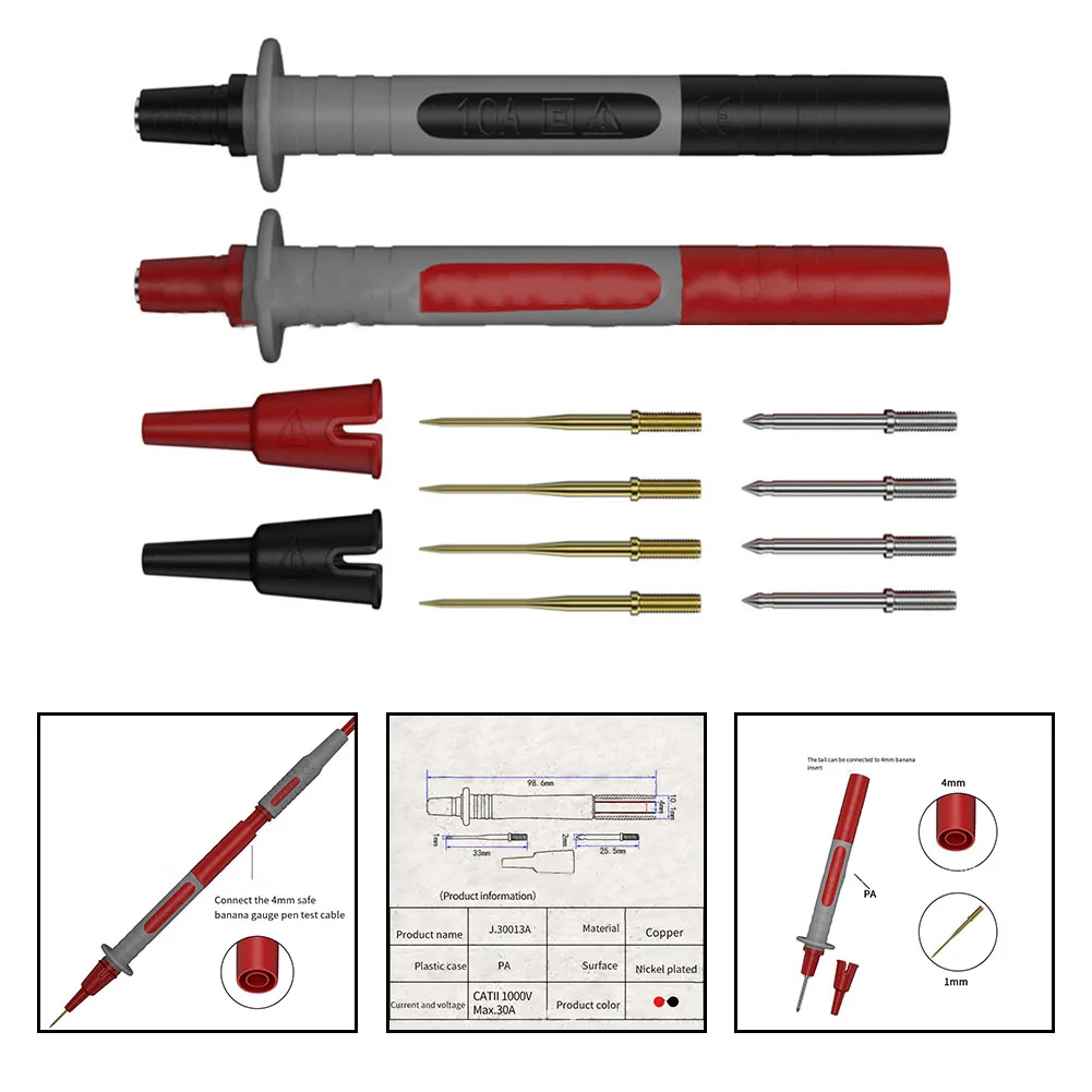Набор высокопроизводительных электрических тестеров 2 шт. многофункциональные