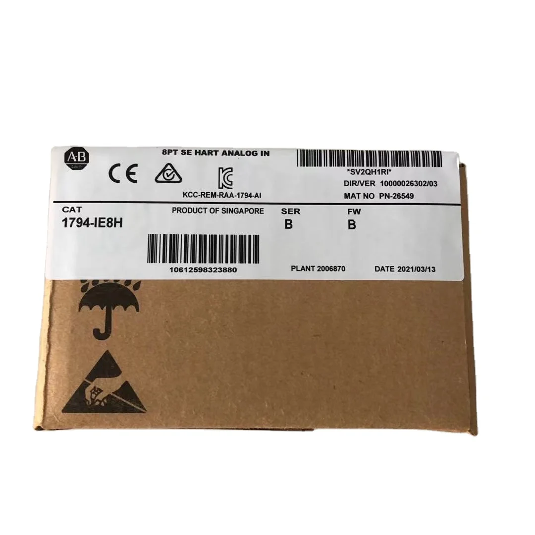 

Программируемый логический модуль Allen Bradley 1794-IE8H, программируемый контроллер PLC, новый и оригинальный