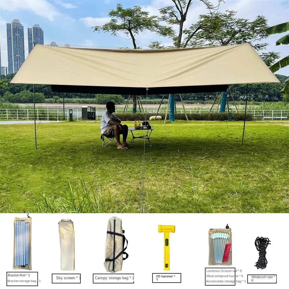 

Heat Insulation Sun Sunscreen Shade Sunshade Protection Waterproof Oxford Cloth Sun Shelter Ultraviolet Protection Awning