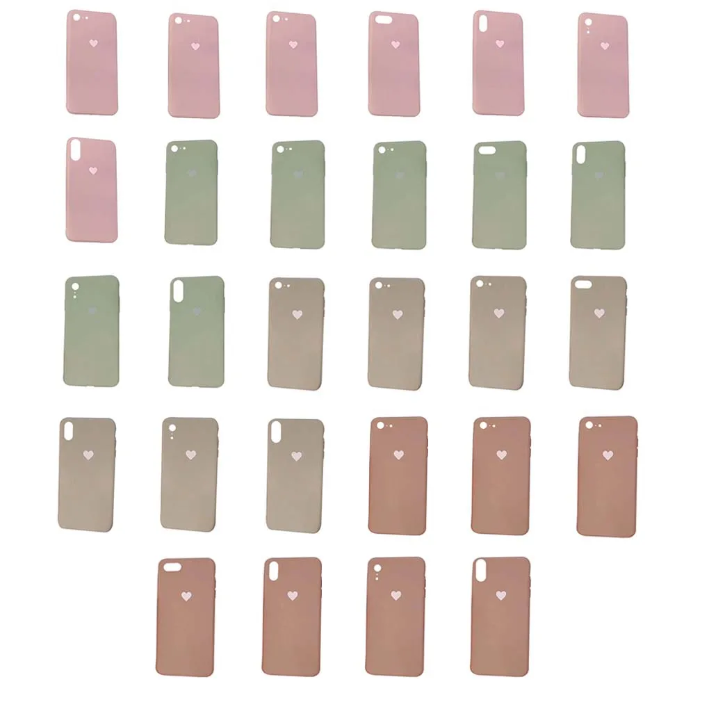 Сменный Чехол для iPhone 6/6S/7/8/XR/X/XS Max защитный чехол мобильного телефона с