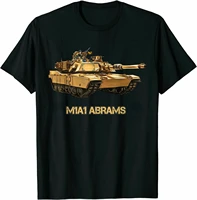 mens vintage us army m1a1 abrams main battle tank t shirt size s 4xl