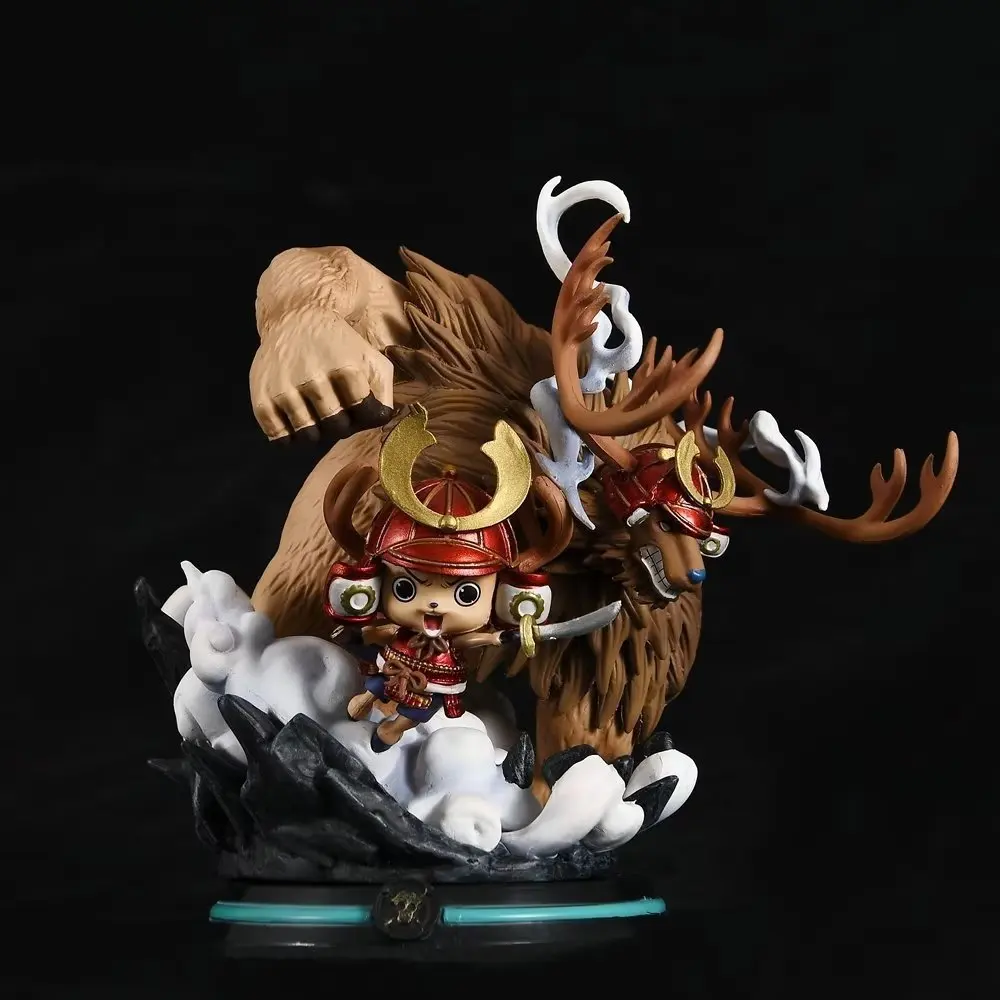 

14cm One Piece Figures Chopper Wano Onigashima Chopper Statue Action Figurine Model Doll Collection Decoration Toy Gift
