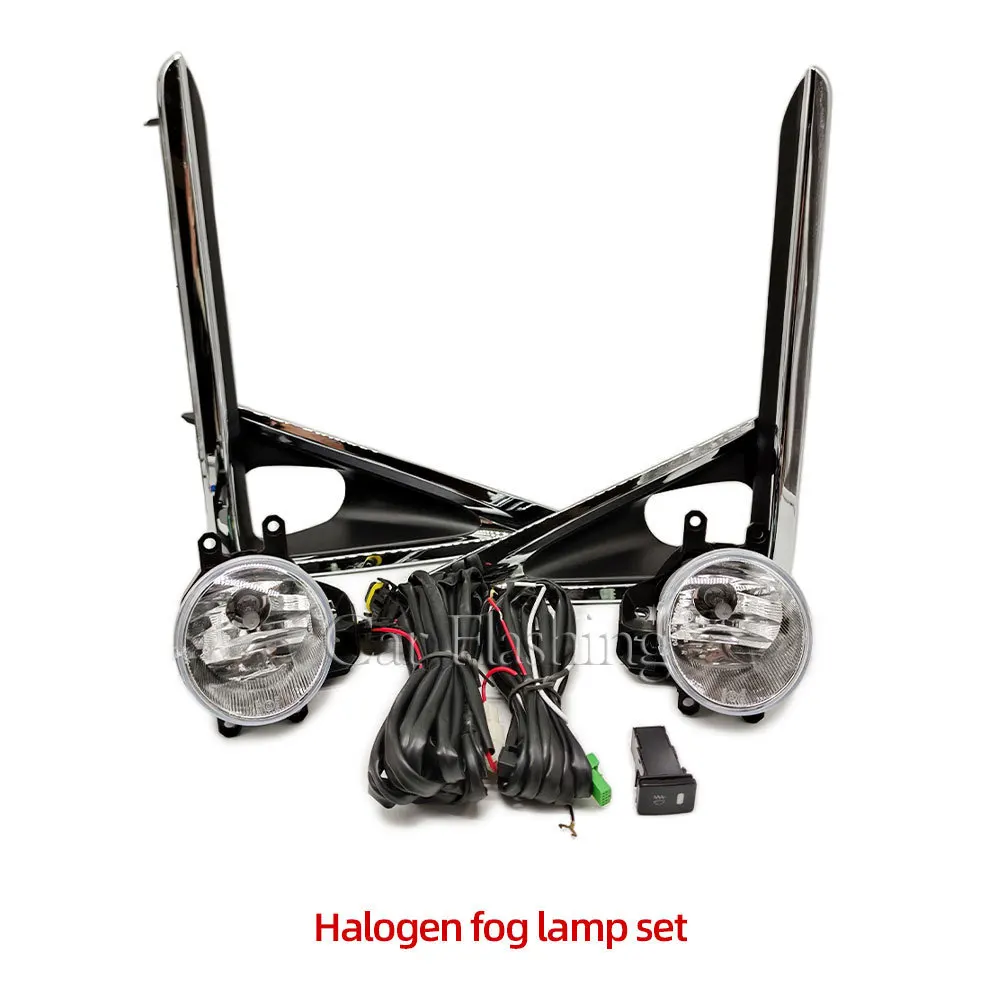 

For Toyota 18-20 VOXY fog lamp assembly, 80 series rear fog lamp set, LED front bumper lampshade frame