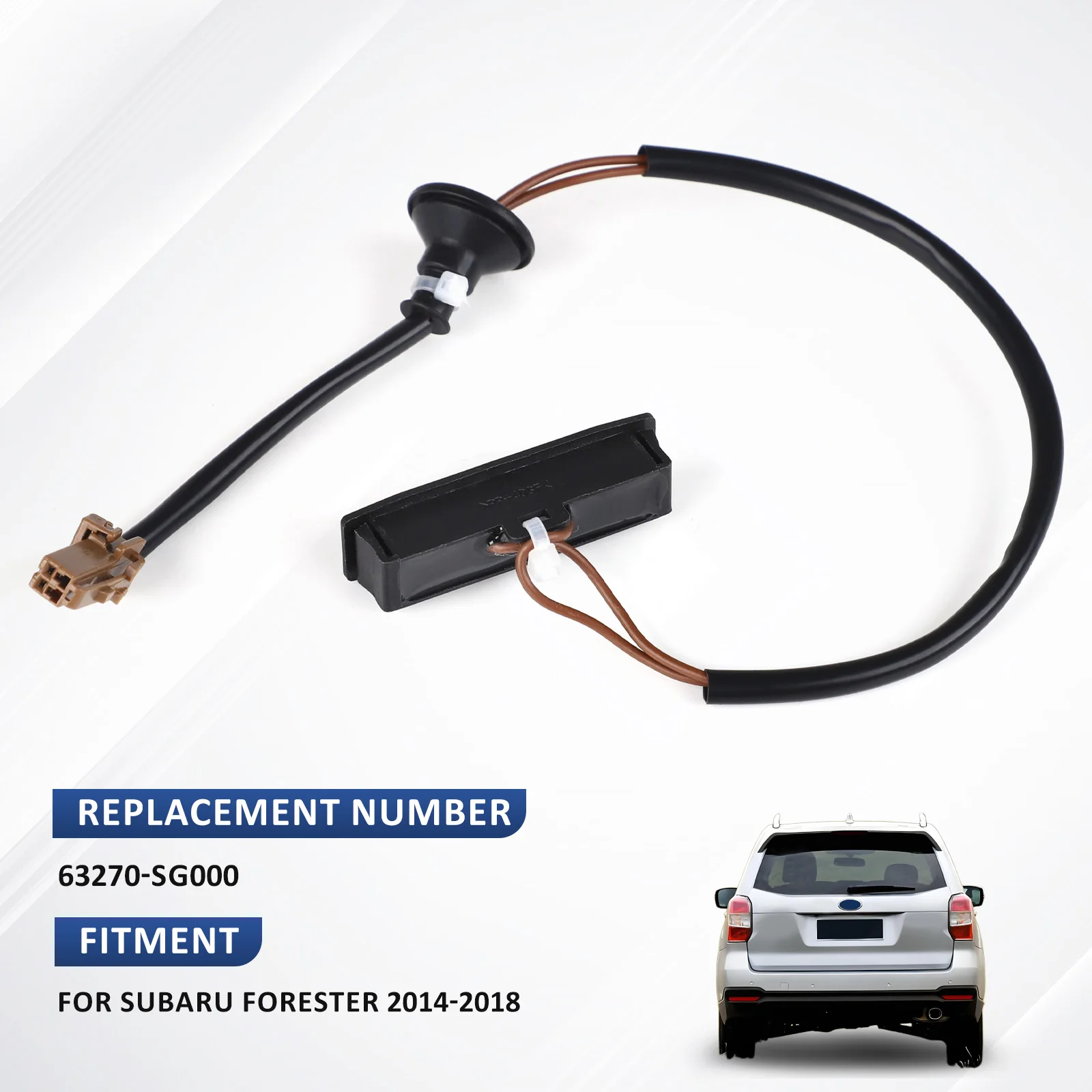 Фото Для Subaru Forester 2014 2015 2016 2017 2018 кнопка замка багажника замена переключателя задней двери OEM 63270SG000 63270-SG000 №2