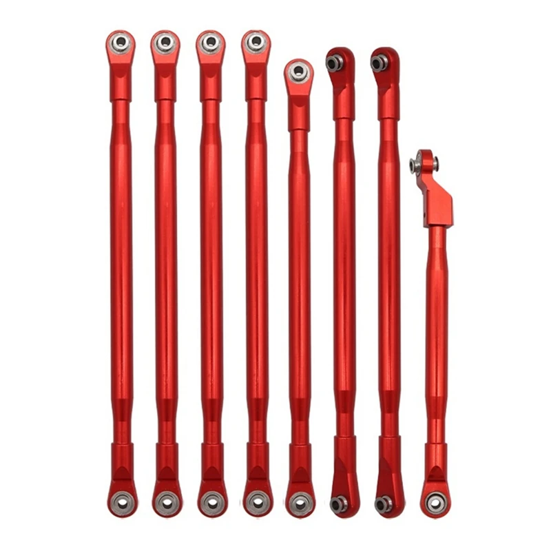 

Metal Link Rod Linkage Tie Rod Pull Rod For 1/6 RC Crawler Car Axial SCX6 AXI05000 JEEP JLU Upgrades Parts