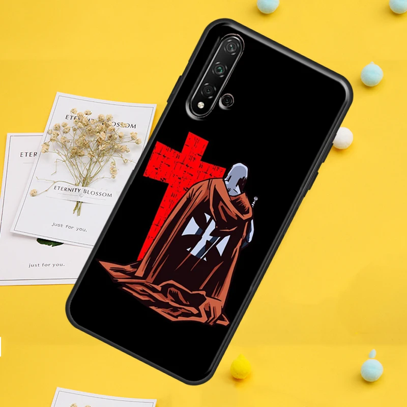 Чехол для телефона с христианскими темпларами рыцаниями воинами Huawei Nova 9 5T P Smart 2019