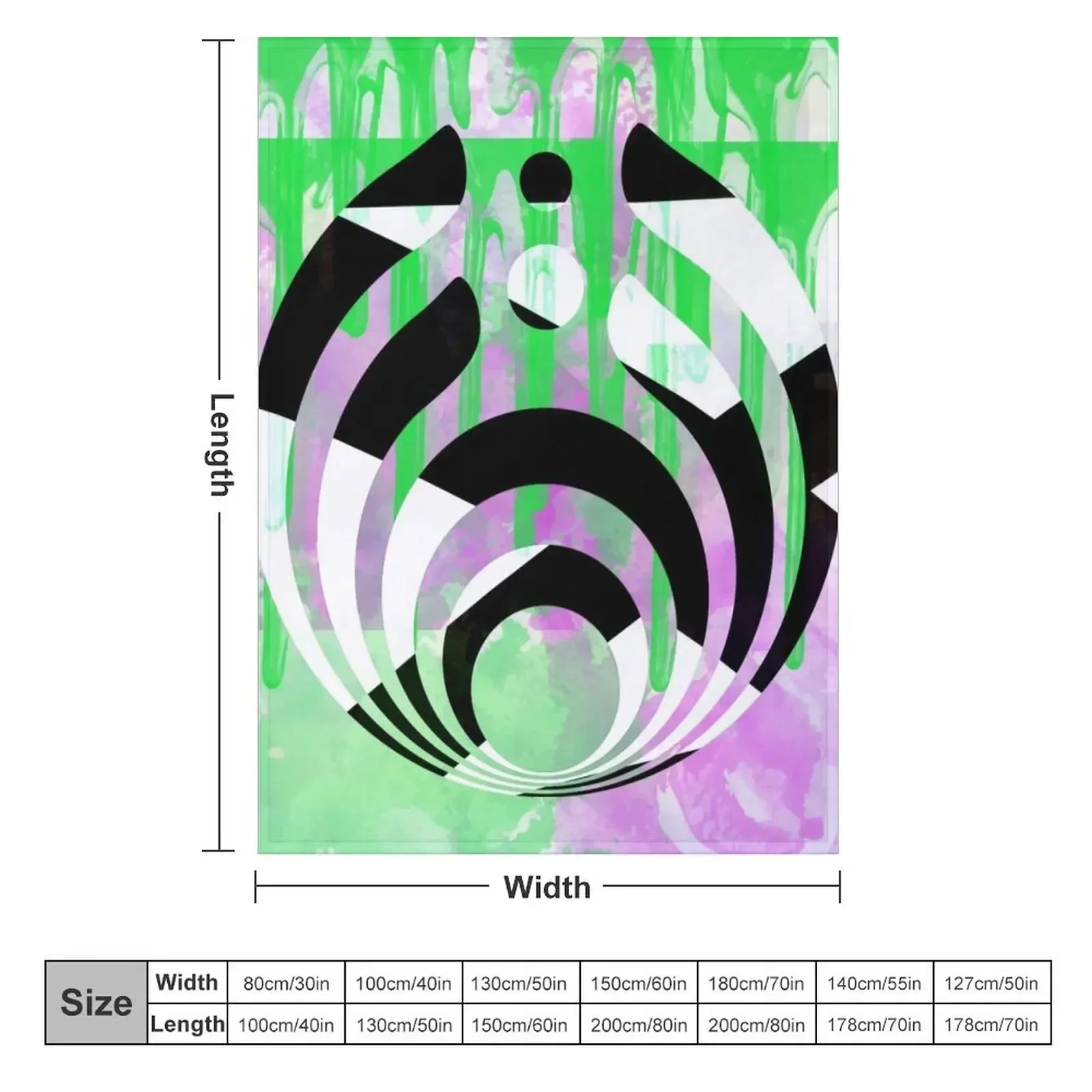 Одеяло Bassnectar Bassdrop одно одеяло модные одеяла для диванов